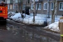 Пожар на Попова в Кирове: эвакуировали 20 человек
